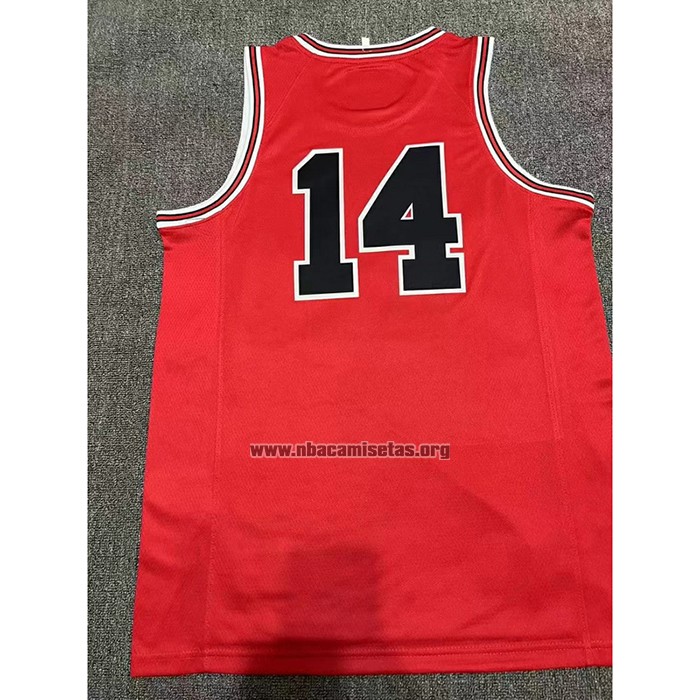 Camiseta Shohoku Mitsui NO 14 Rojo